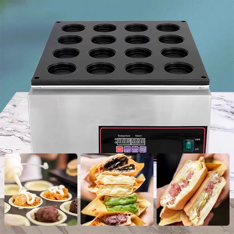Wheel cake machine Commercial  - огляд і ціна Egg Waffle Pan