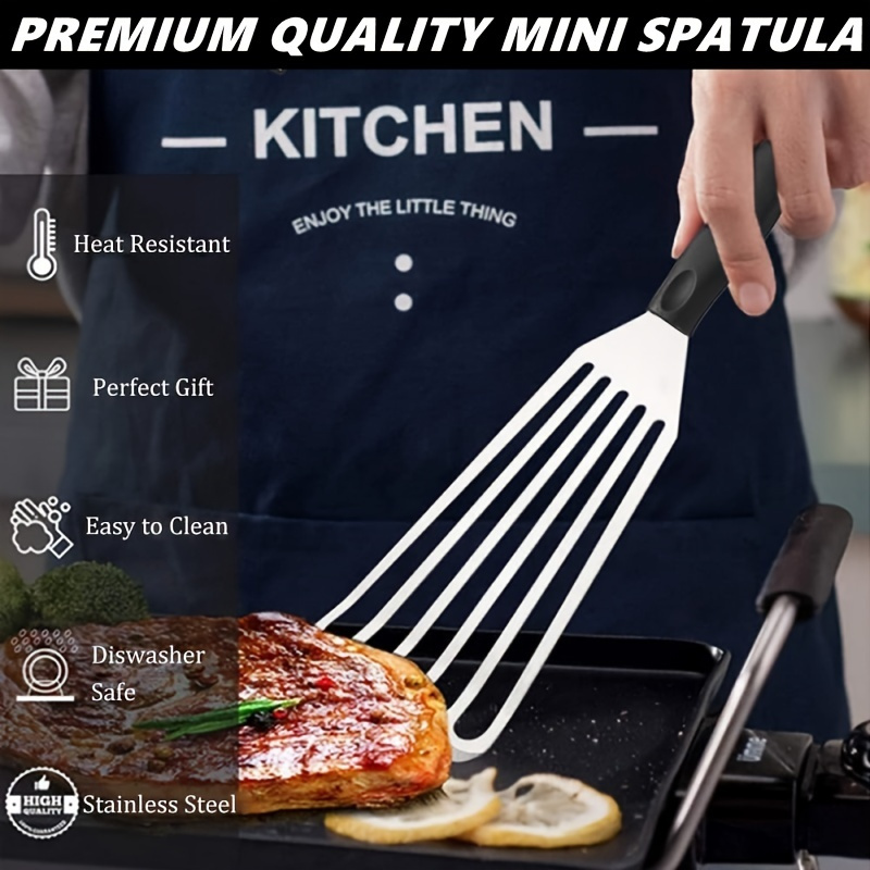 3PCS Mini Stainless Steel Spat - огляд і ціна Okonomiyaki Spatula