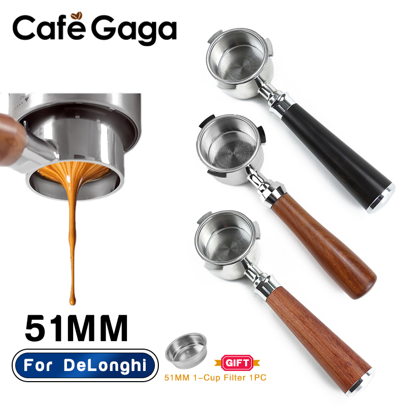 51mm Coffee Bottomless Portafi - огляд і ціна Delonghi Espresso Dedica 685