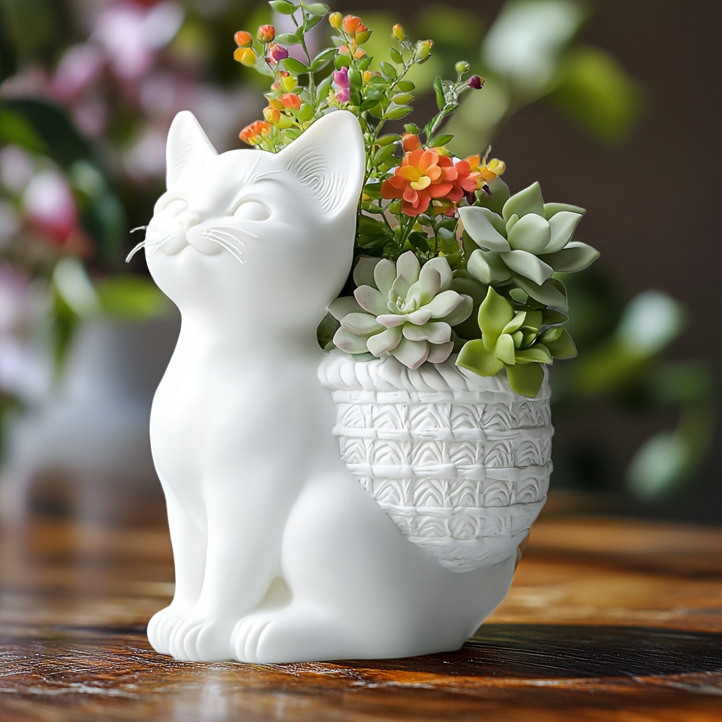 DIY 3D Squatting cat succulent - огляд і ціна Potsticker Mold