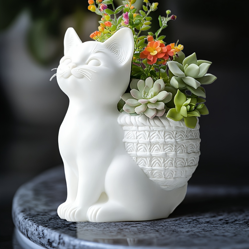 DIY 3D Squatting cat succulent - огляд і ціна Potsticker Mold