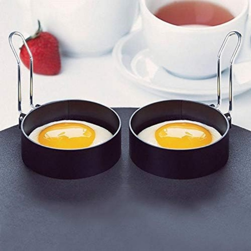 Egg Ring Mold Stainless Steel  - огляд і ціна Egg Waffle Pan