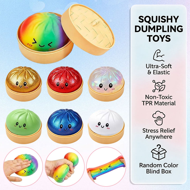 Glitter Bao Bun Squeeze Toy Ka - огляд і ціна Bao Steamer Bamboo