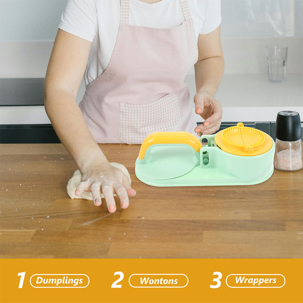 Dumpling Wrapper Mold 2 Piece  - огляд і ціна Dumpling Press Set