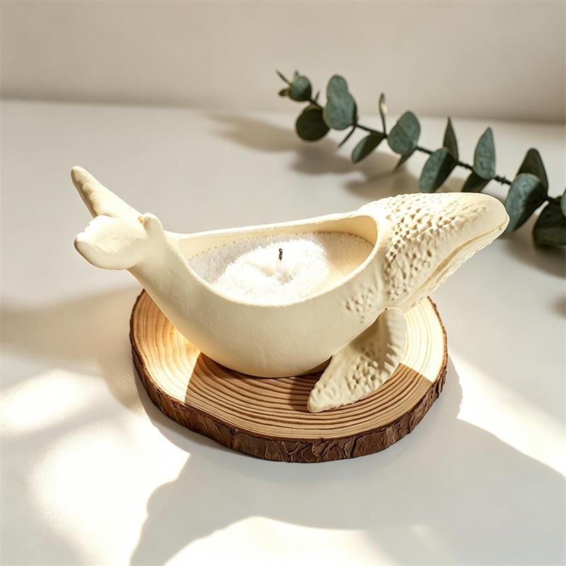 Whale Shape Cement Flowerpot S - огляд і ціна Potsticker Mold