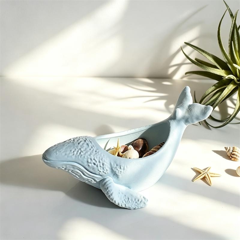 Whale Shape Cement Flowerpot S - огляд і ціна Potsticker Mold