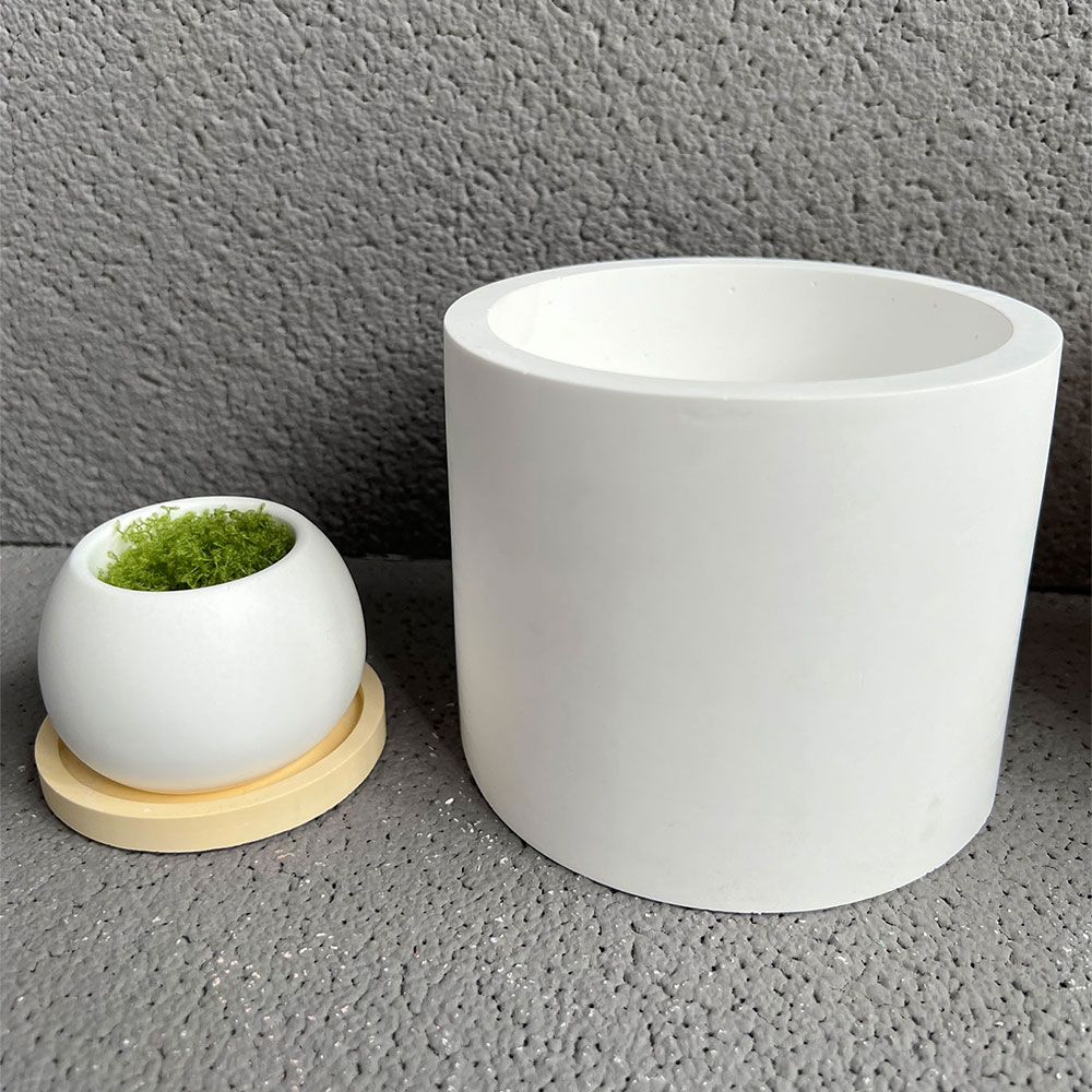 Spherical Plant Pot Concrete S - огляд і ціна Potsticker Mold