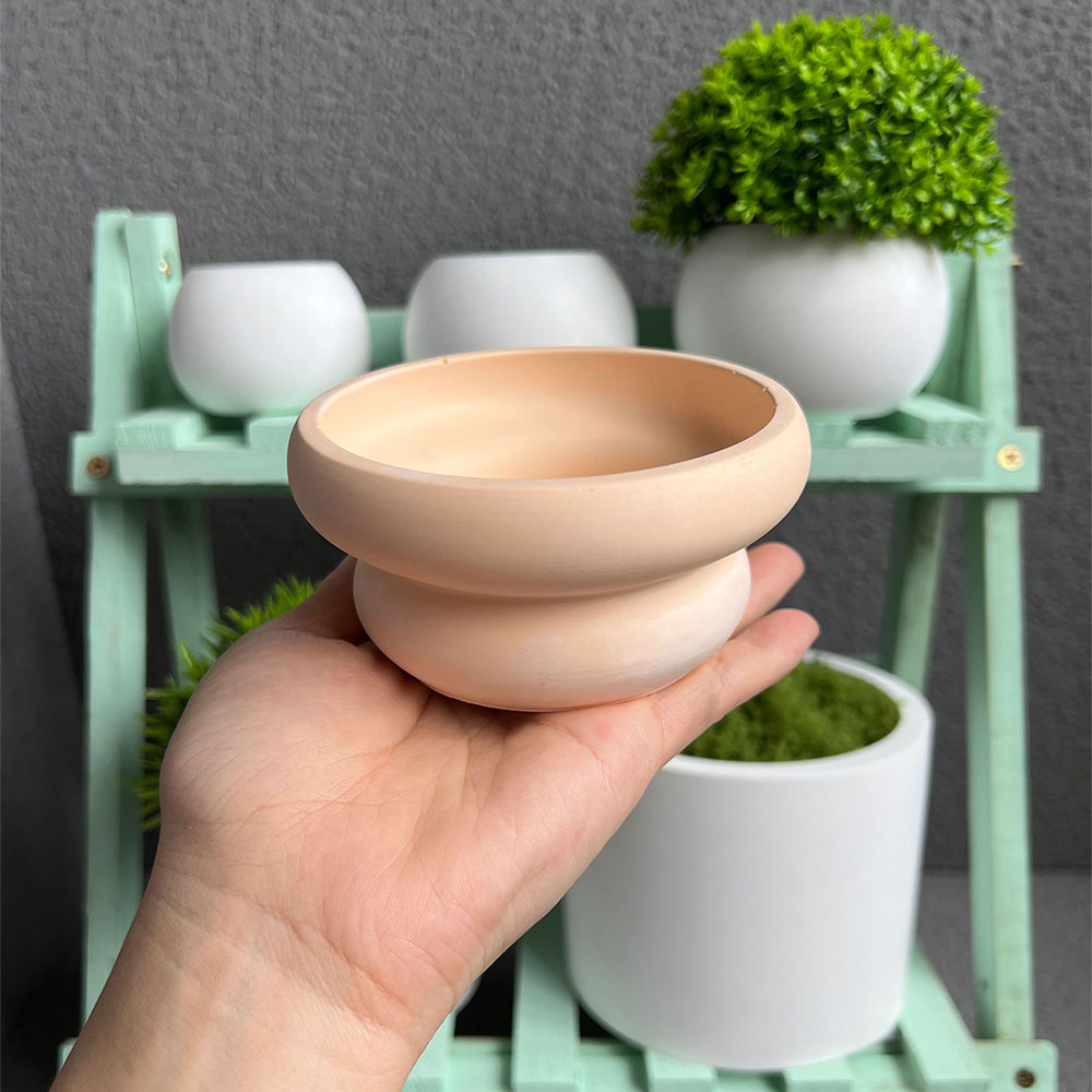 Spherical Plant Pot Concrete S - огляд і ціна Potsticker Mold