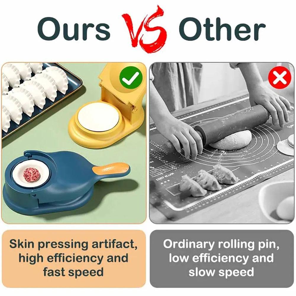 2 in 1 DIY Dumpling Maker Kit  - огляд і ціна Dumpling Press Set