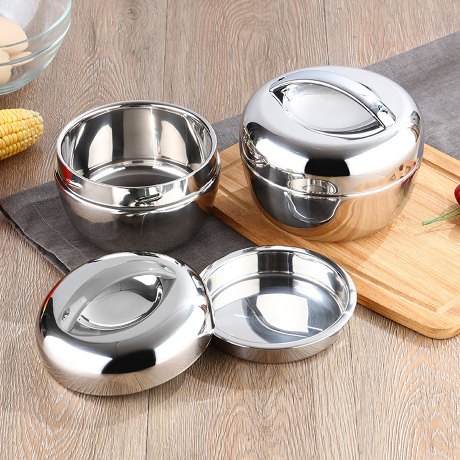 Stainless Steel Insulated Ther - огляд і ціна Dim Sum Basket