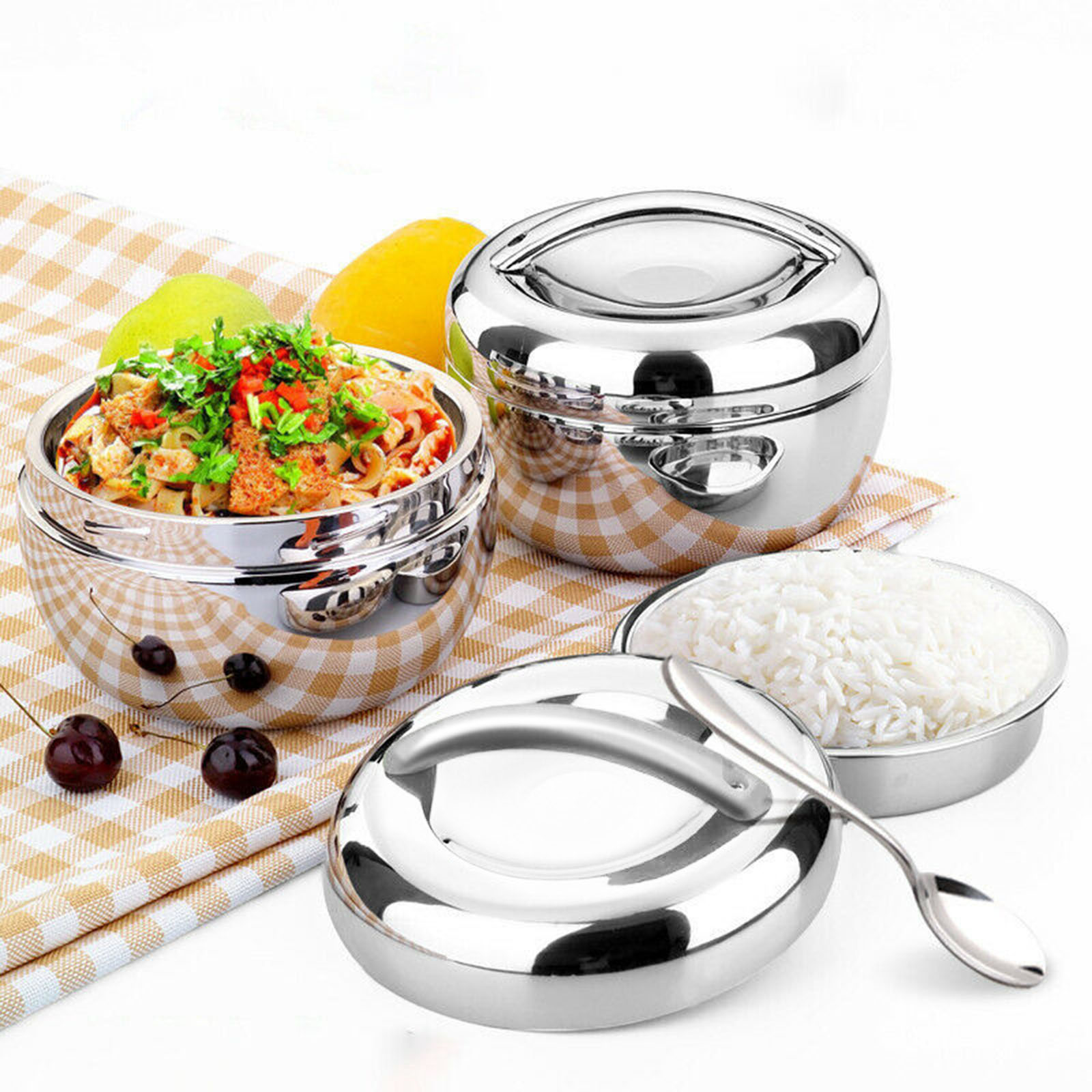 Stainless Steel Insulated Ther - огляд і ціна Dim Sum Basket