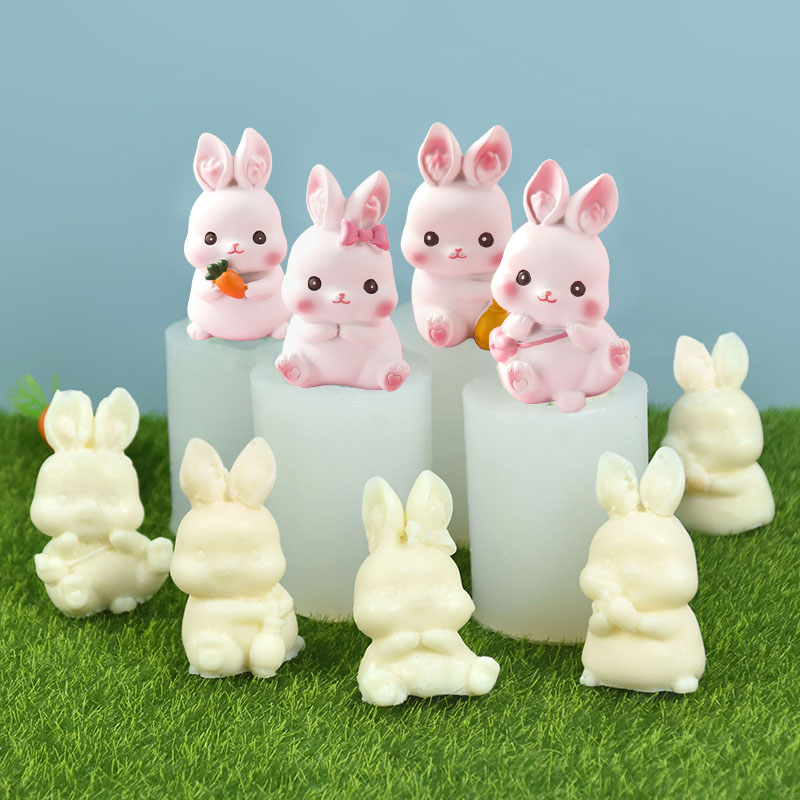 3D Easter Rabbit Silicone Mold - огляд і ціна Bunny Cake Mold