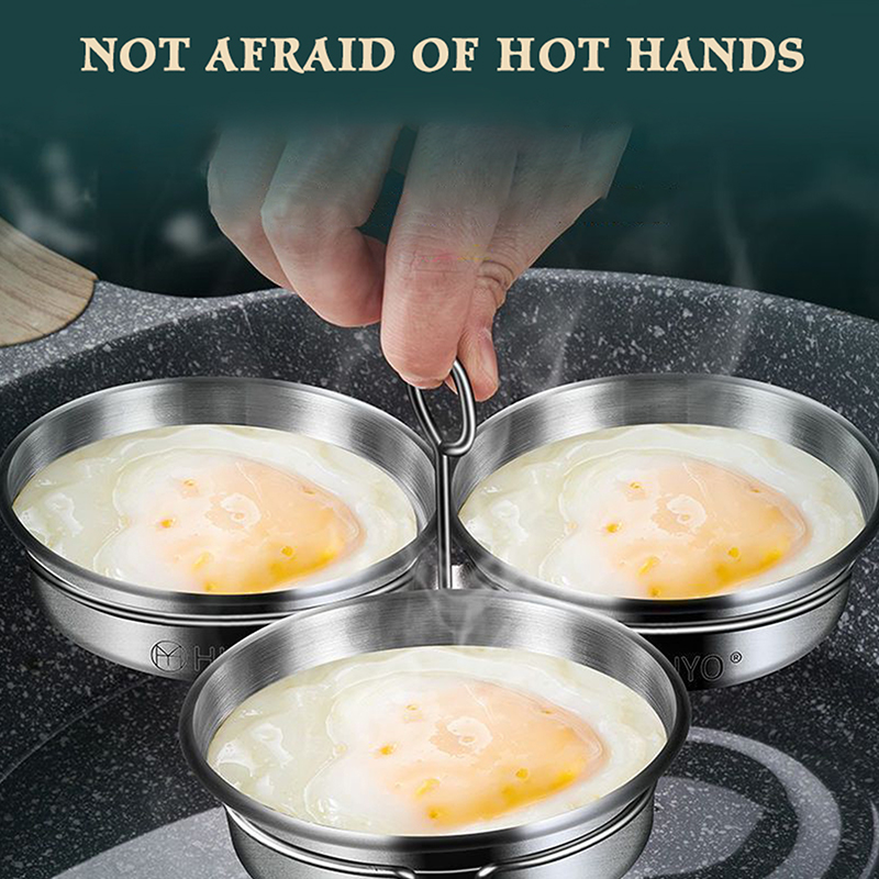 【K】3-in-1 Stainless Steel Egg  - огляд і ціна Egg Waffle Pan